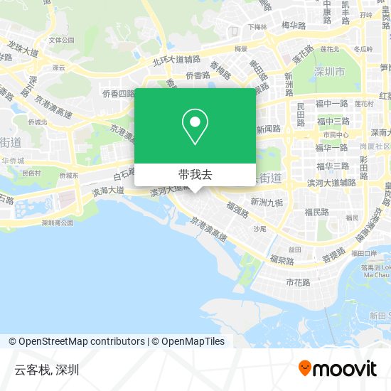 云客栈地图