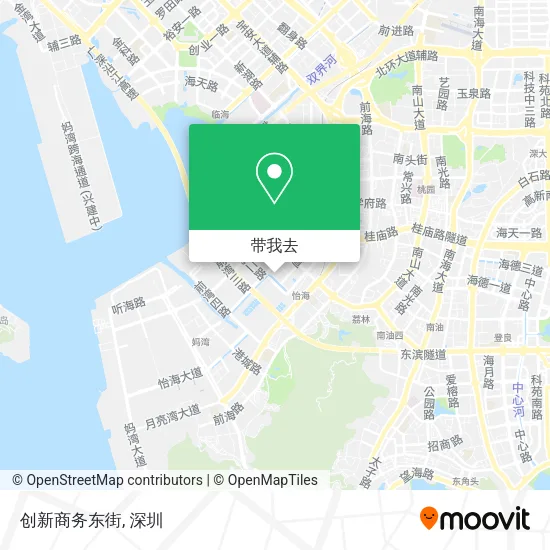 创新商务东街地图