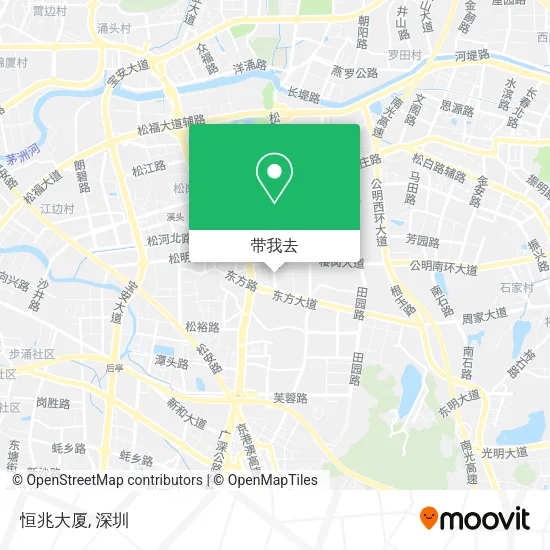 恒兆大厦地图