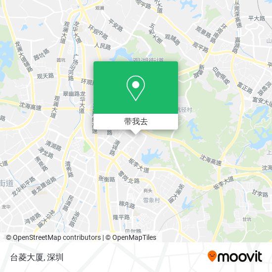 台菱大厦地图