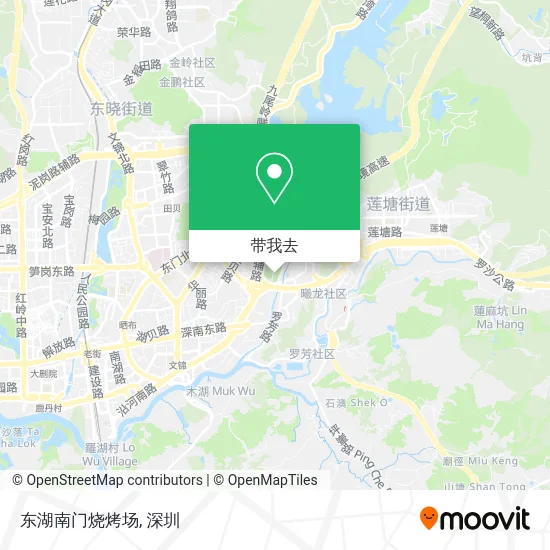 东湖南门烧烤场地图