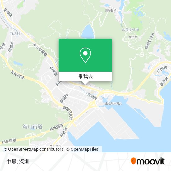 中显地图