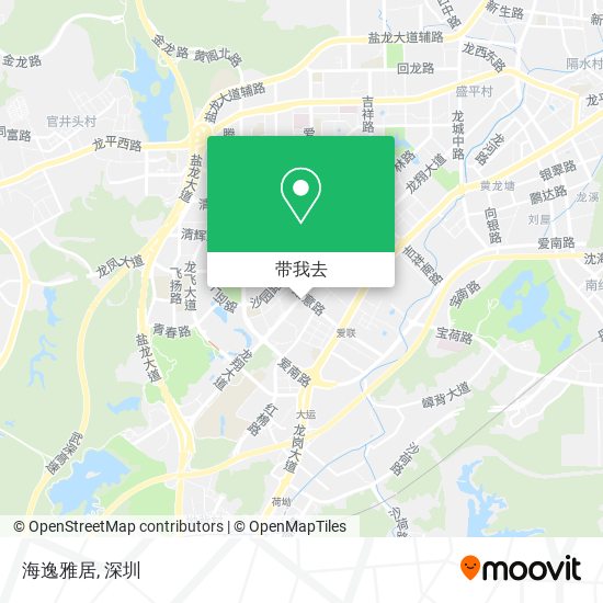 海逸雅居地图