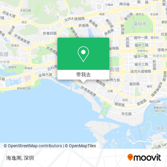 海逸阁地图