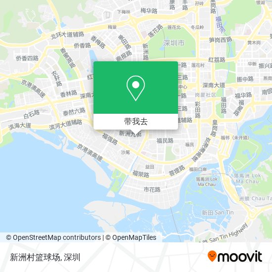 新洲村篮球场地图
