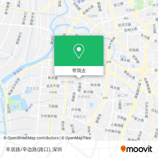 辛居路/辛边路(路口)地图