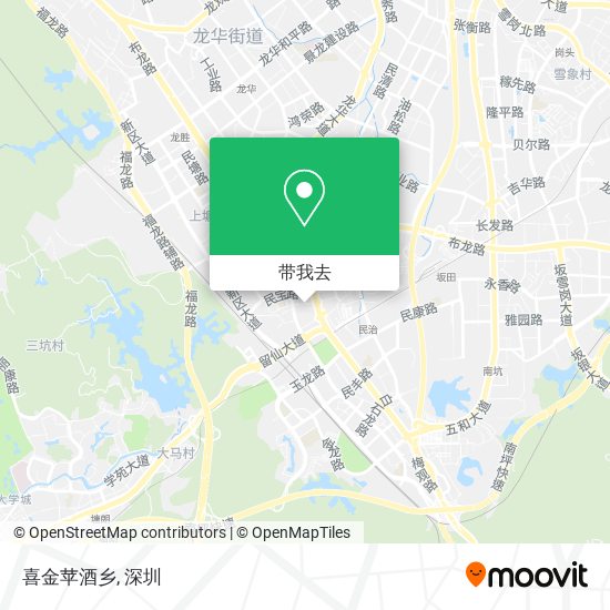 喜金苹酒乡地图