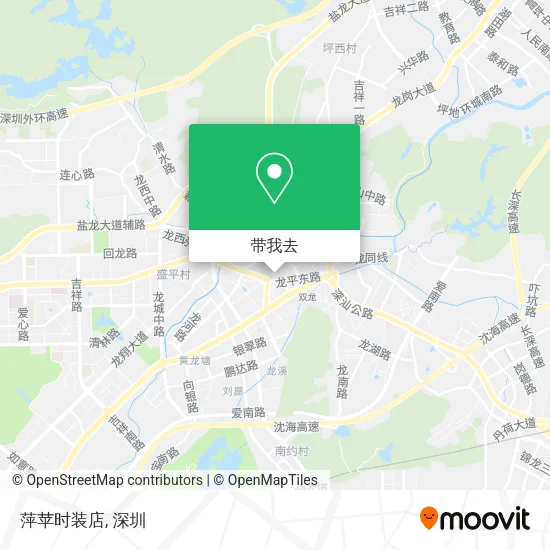 萍苹时装店地图