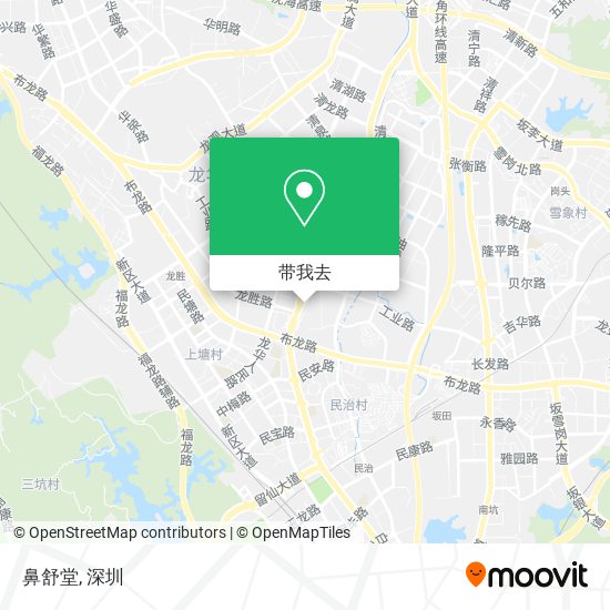 鼻舒堂地图
