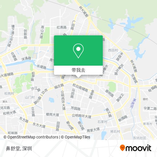 鼻舒堂地图