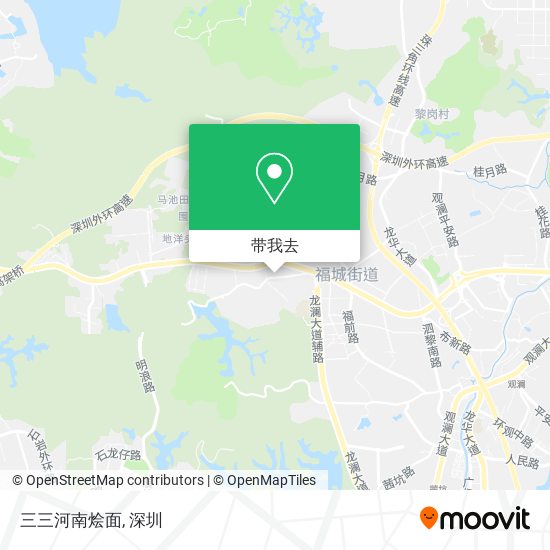 三三河南烩面地图