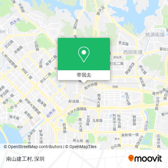 南山建工村地图