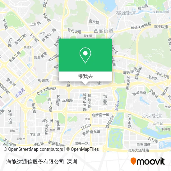 海能达通信股份有限公司地图