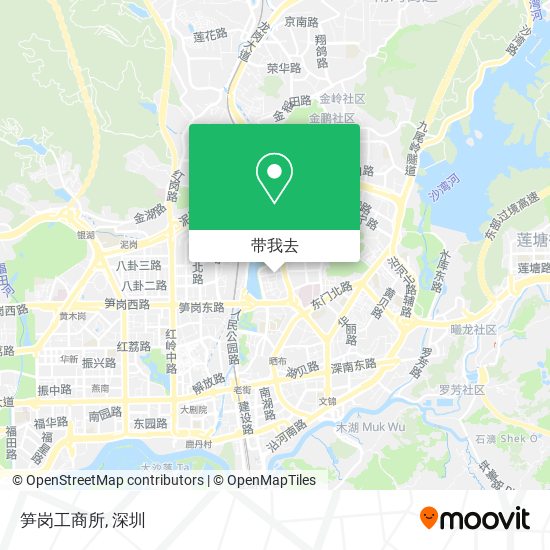 笋岗工商所地图