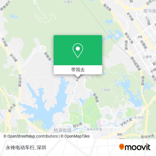 永锋电动车行地图