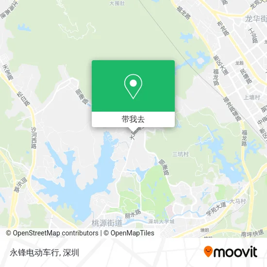 永锋电动车行地图