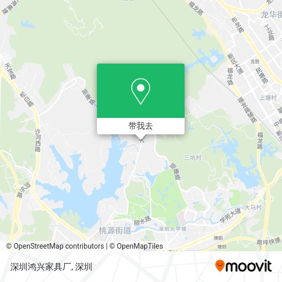 深圳鸿兴家具厂地图