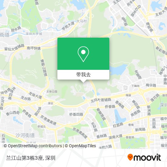 兰江山第3栋3座地图