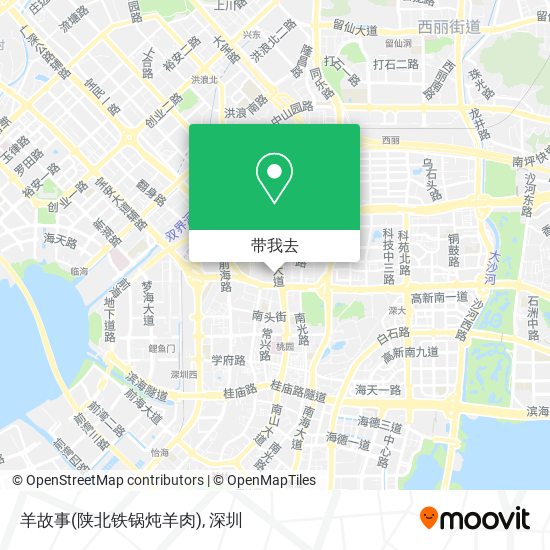 羊故事(陕北铁锅炖羊肉)地图