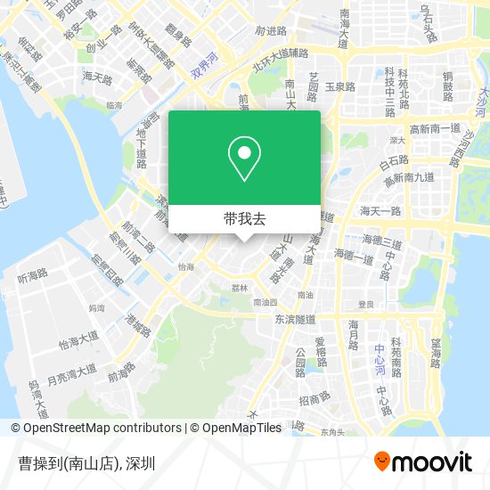 曹操到(南山店)地图