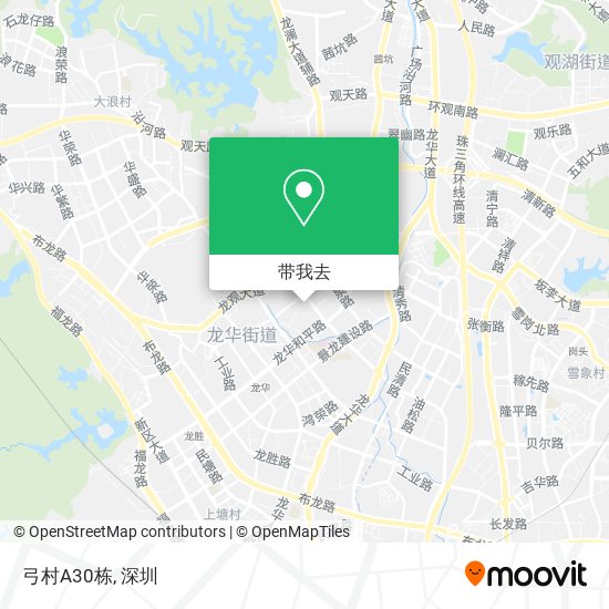 弓村A30栋地图