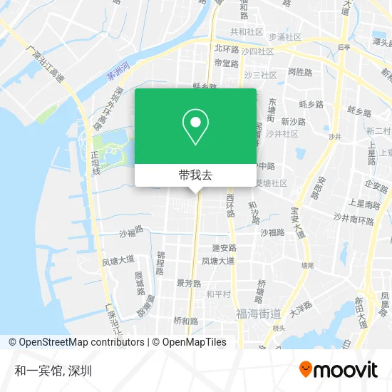 和一宾馆地图