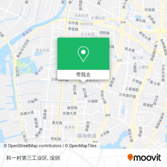 和一村第三工业区地图