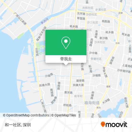 和一社区地图
