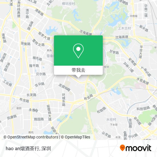 hao an烟酒茶行地图