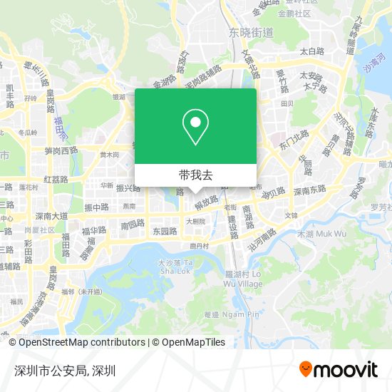 深圳市公安局地图