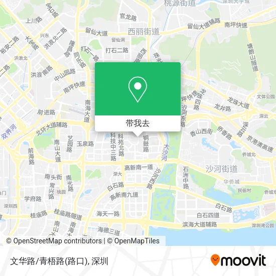 文华路/青梧路(路口)地图