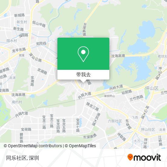 同乐社区地图