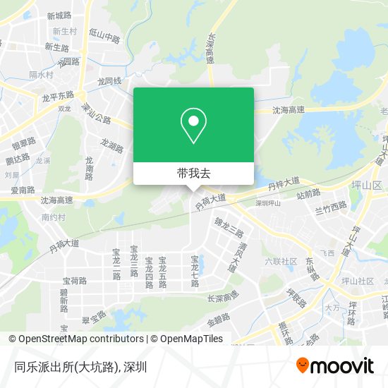 同乐派出所(大坑路)地图