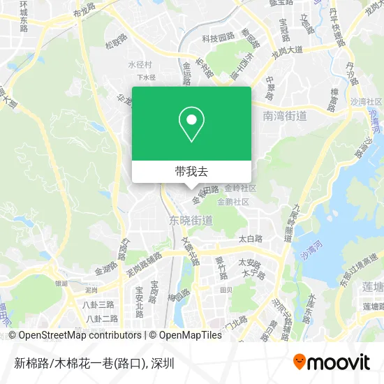 新棉路/木棉花一巷(路口)地图