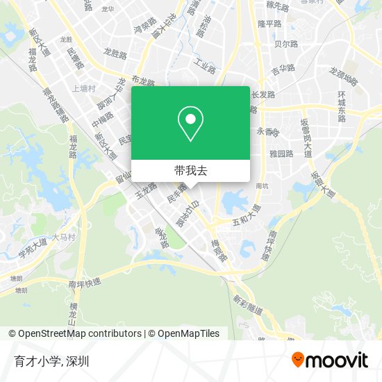 育才小学地图