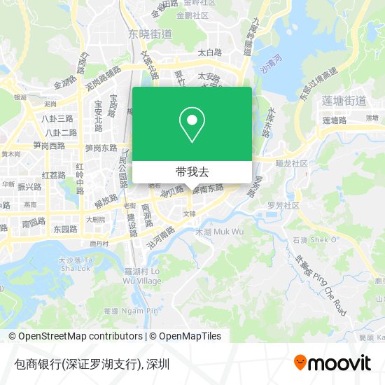 包商银行(深证罗湖支行)地图