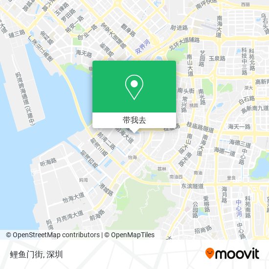 鲤鱼门街地图