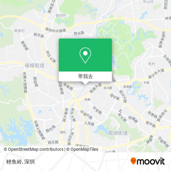 鲤鱼岭地图