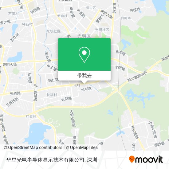 华星光电半导体显示技术有限公司地图