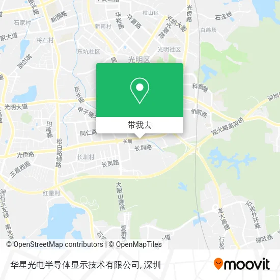 华星光电半导体显示技术有限公司地图