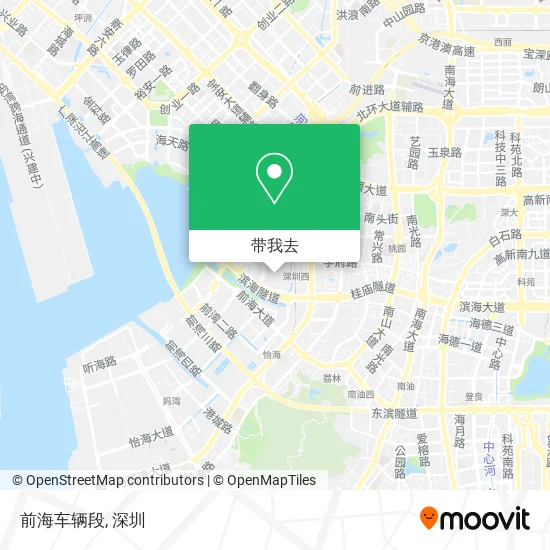 前海车辆段地图