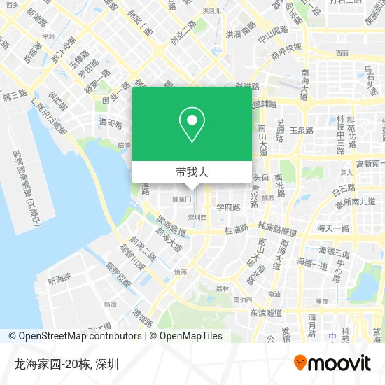 龙海家园-20栋地图