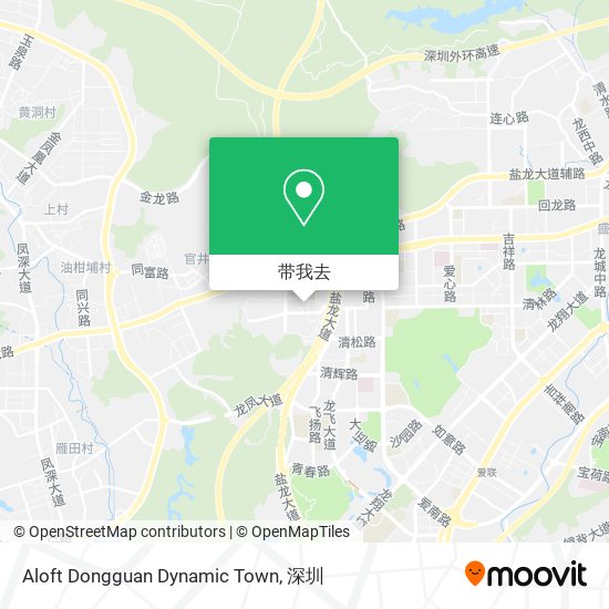 Aloft Dongguan Dynamic Town地图