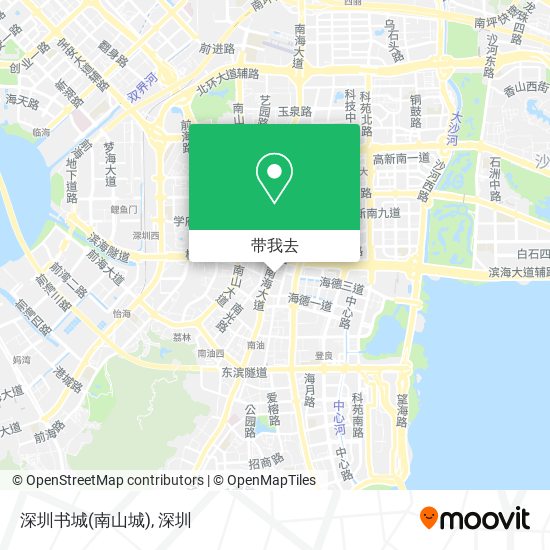 深圳书城(南山城)地图