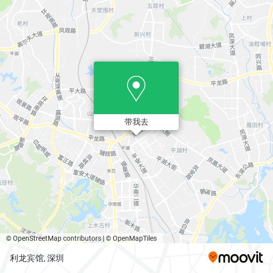 利龙宾馆地图