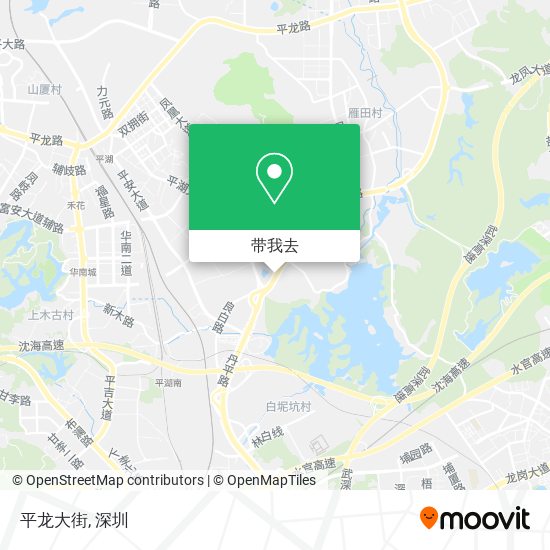 平龙大街地图