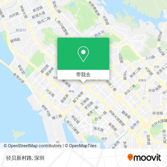 径贝新村路地图