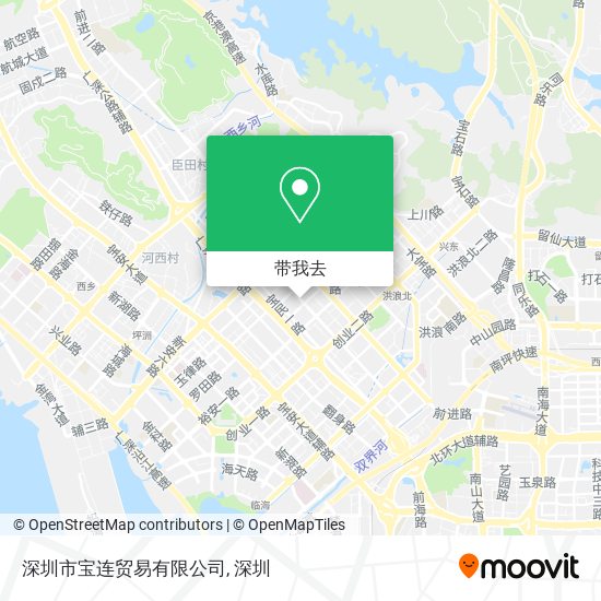 深圳市宝连贸易有限公司地图