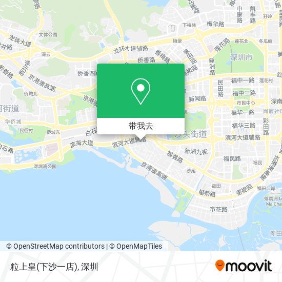 粒上皇(下沙一店)地图