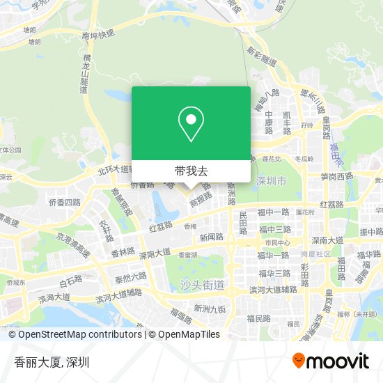 香丽大厦地图